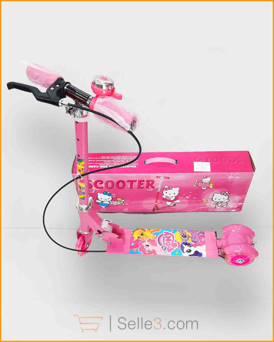 Trotinnette Scooter Spiderman Cars Lulu Katty Frozen