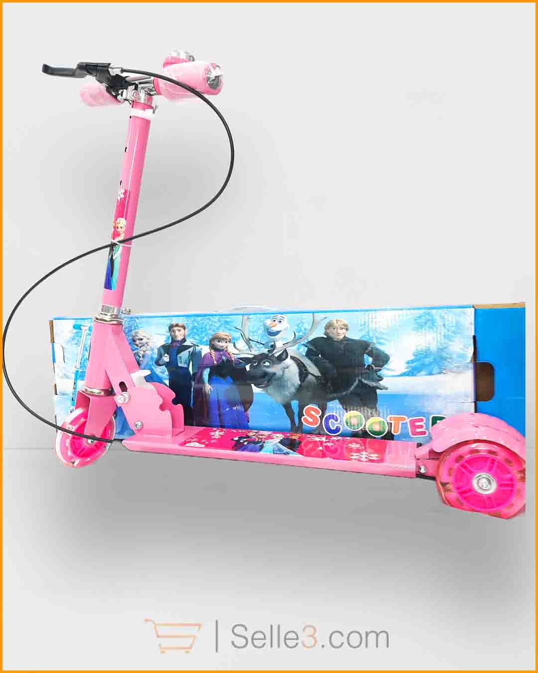 Trotinnette Scooter Spiderman Cars Lulu Katty Frozen