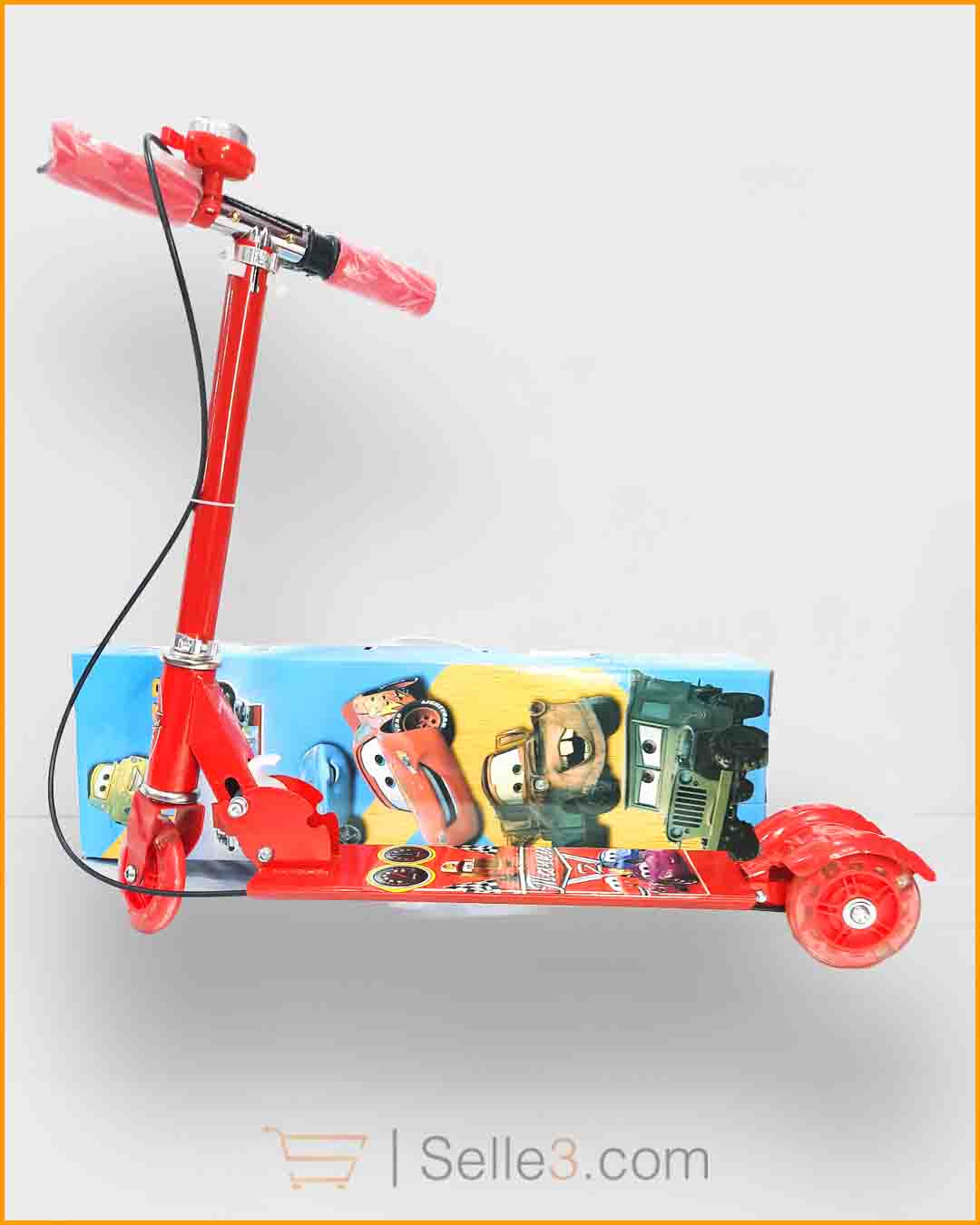 Trotinnette Scooter Spiderman Cars Lulu Katty Frozen