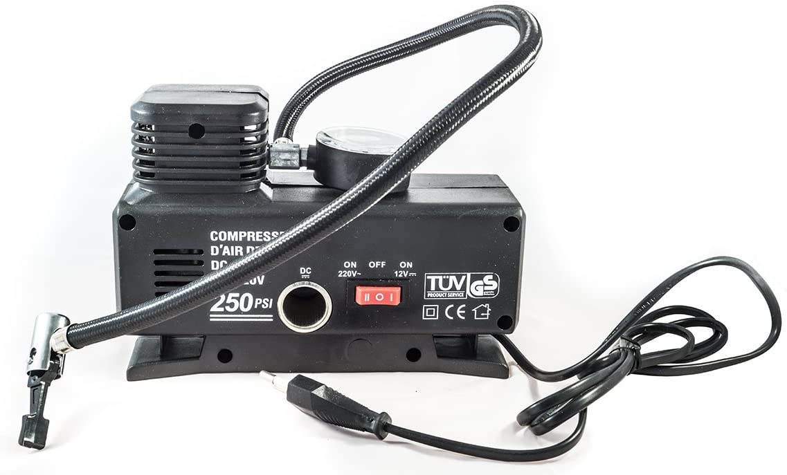 Compresseur Gonlfeur 250psi 12v 220v