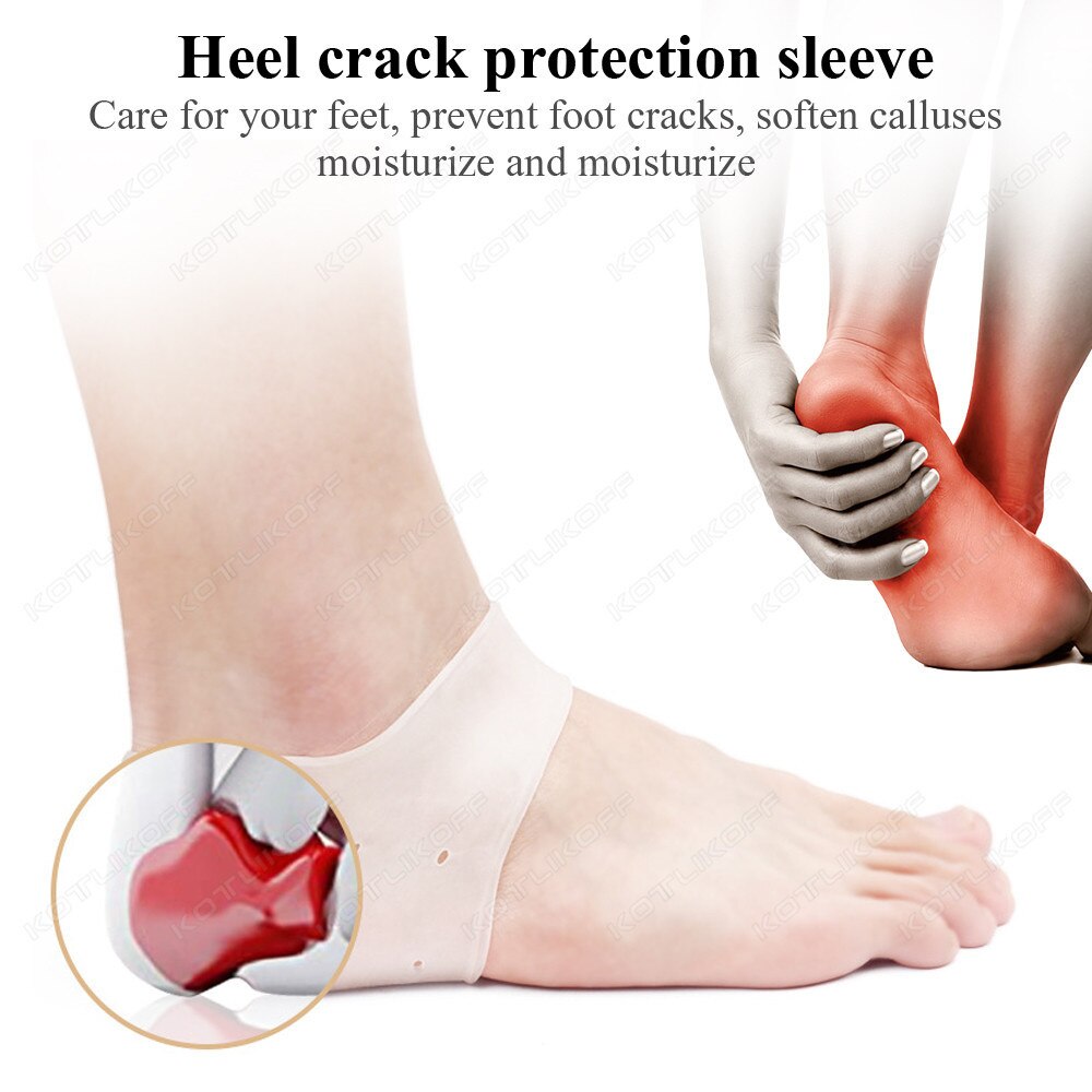 Silicone Chaussettes Talon Comfortable 