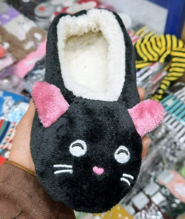Pantoufles femme nounours