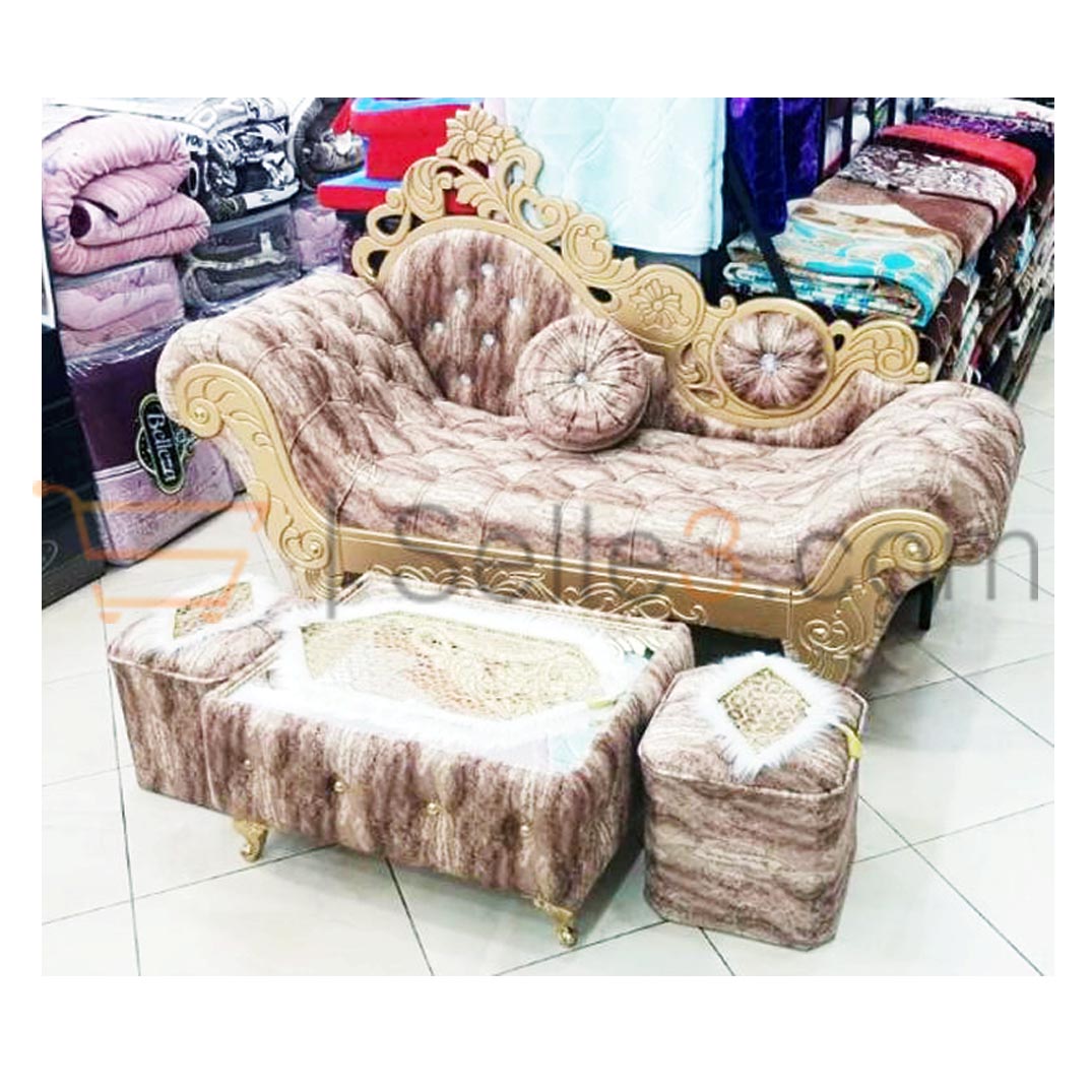 Fauteuil + Table + 2 Bancs