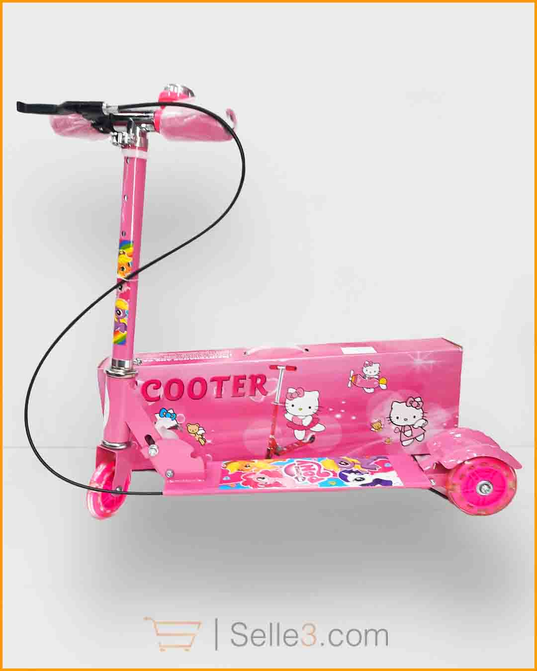 Trotinnette Scooter Spiderman Cars Lulu Katty Frozen